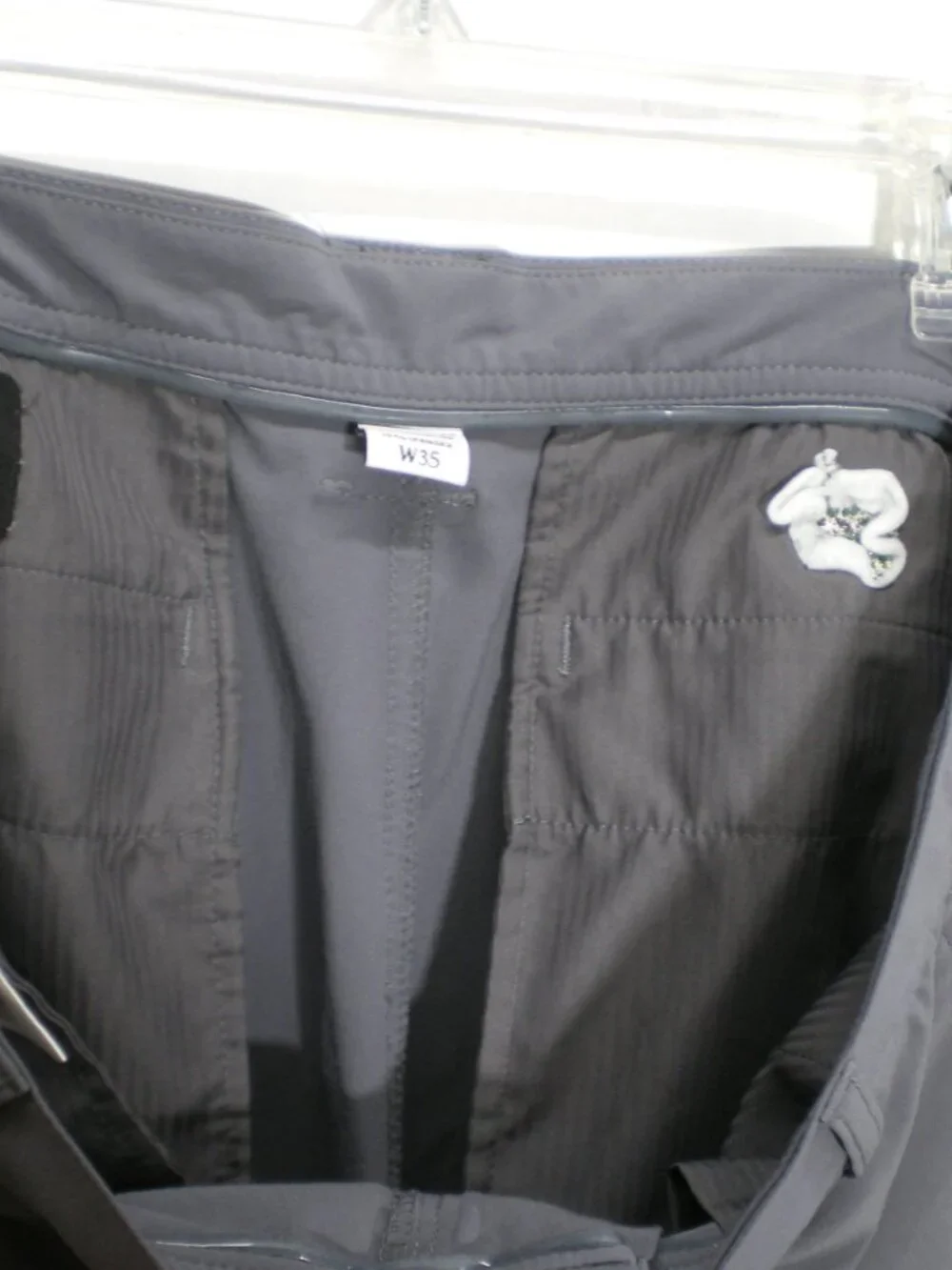 FootJoy Golf Shorts, Charcoal, Size 35 Waist